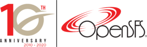 10TH ANNIVERSARY OPENSFS LOGO